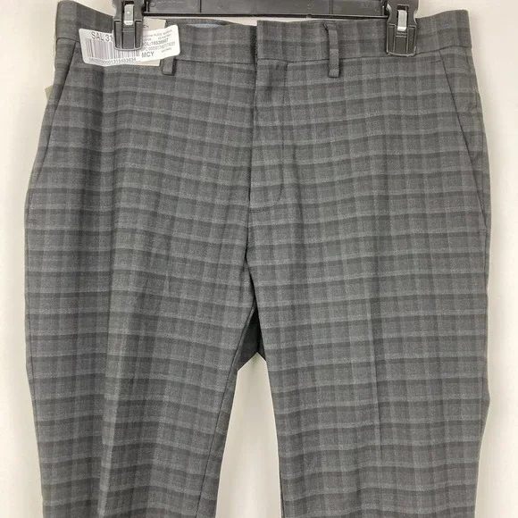 Kenneth Cole Reaction‎ Men's Pants Gabardine Skinny/Extra-Slim Fit Stretch 36x30 - Picture 10 of 10